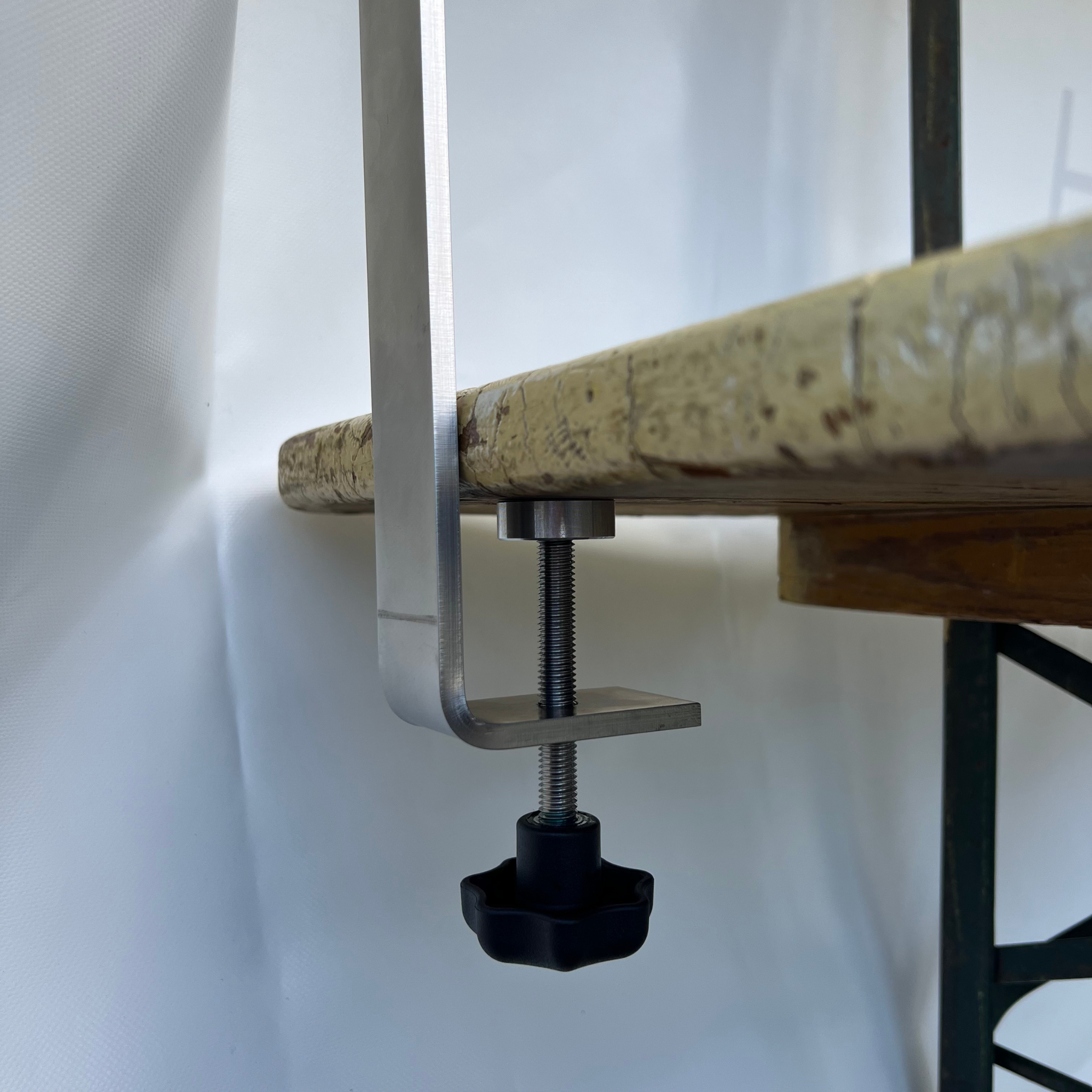 Befestigung der Biertischbar-Klemme, robuste Schraubhalterung für Bierbank