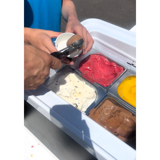 Eis-Biertischplane