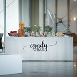 Candybar - Biertischplane