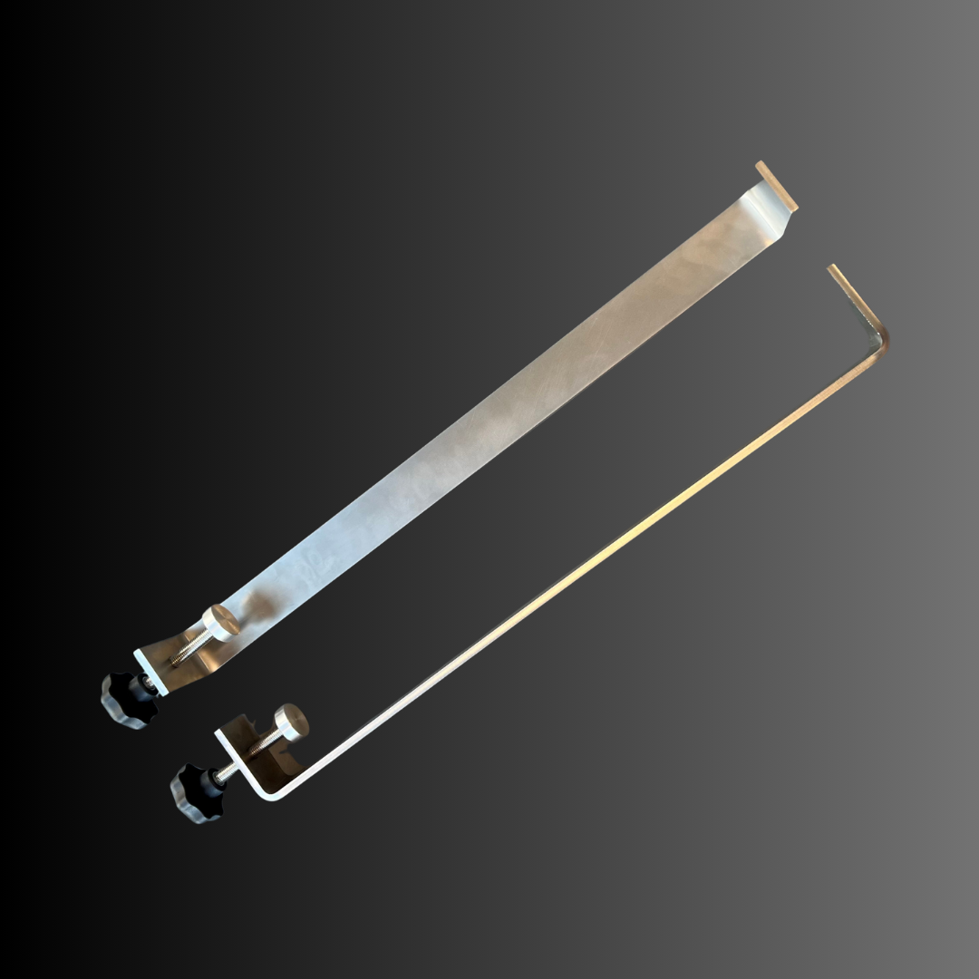 Metallklemme für Biertischbar, robuste Befestigung für Bierbank auf Biertisch